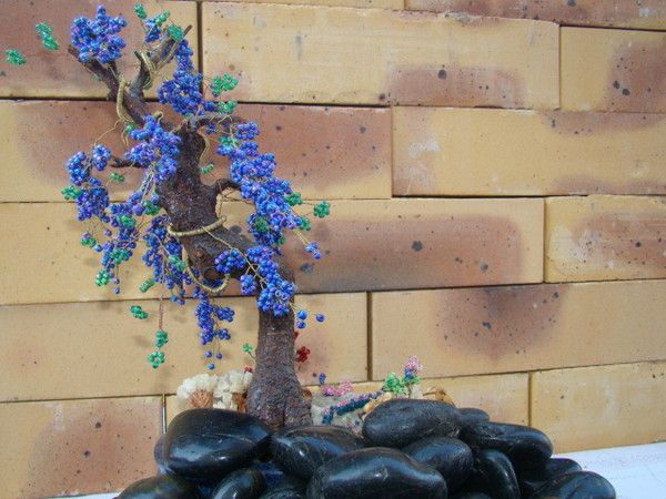 suite des arbres en perles