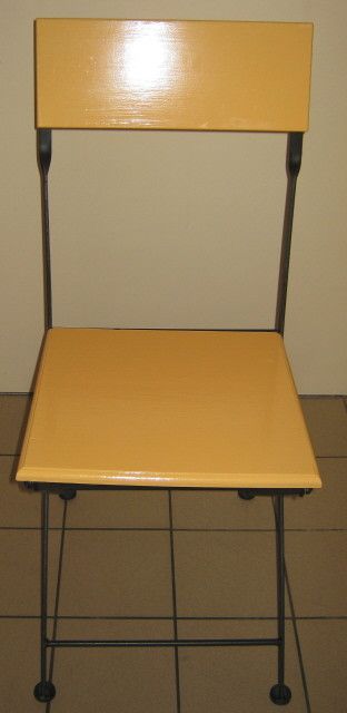 CHAISE de CUISINE REPEINTE